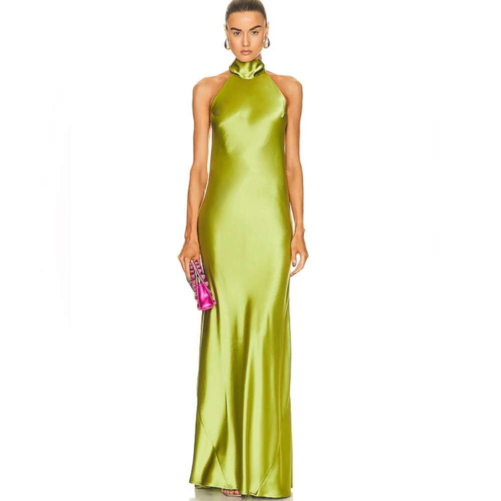 Galvan London | Satin Sienna Dress SIZE 8